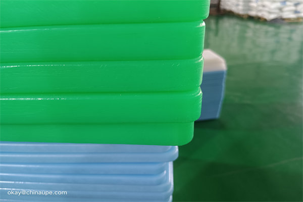 high-impact strength hdpe board natural 1/8